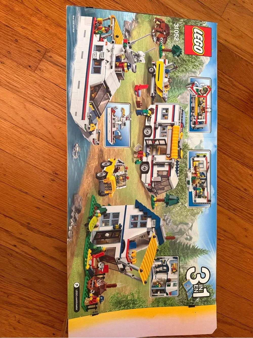 Lego Creator 3in1 vacation getaway